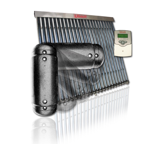 ULRICH SOLAR WS 130/24 + podgrzewacz dwup�aszczowy na paliwa sta�e 